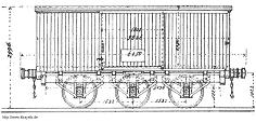 Güterwagen von 1845-55