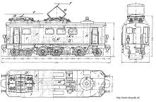 elektrische Personenzuglokomotive EP 3/6